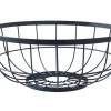 - Fruit basket Open Grid metal black^Present time Hot