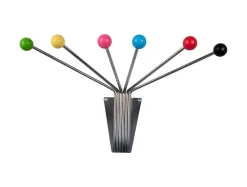- Hat rack Neptune chrome w. coloured balls large*Present time Hot