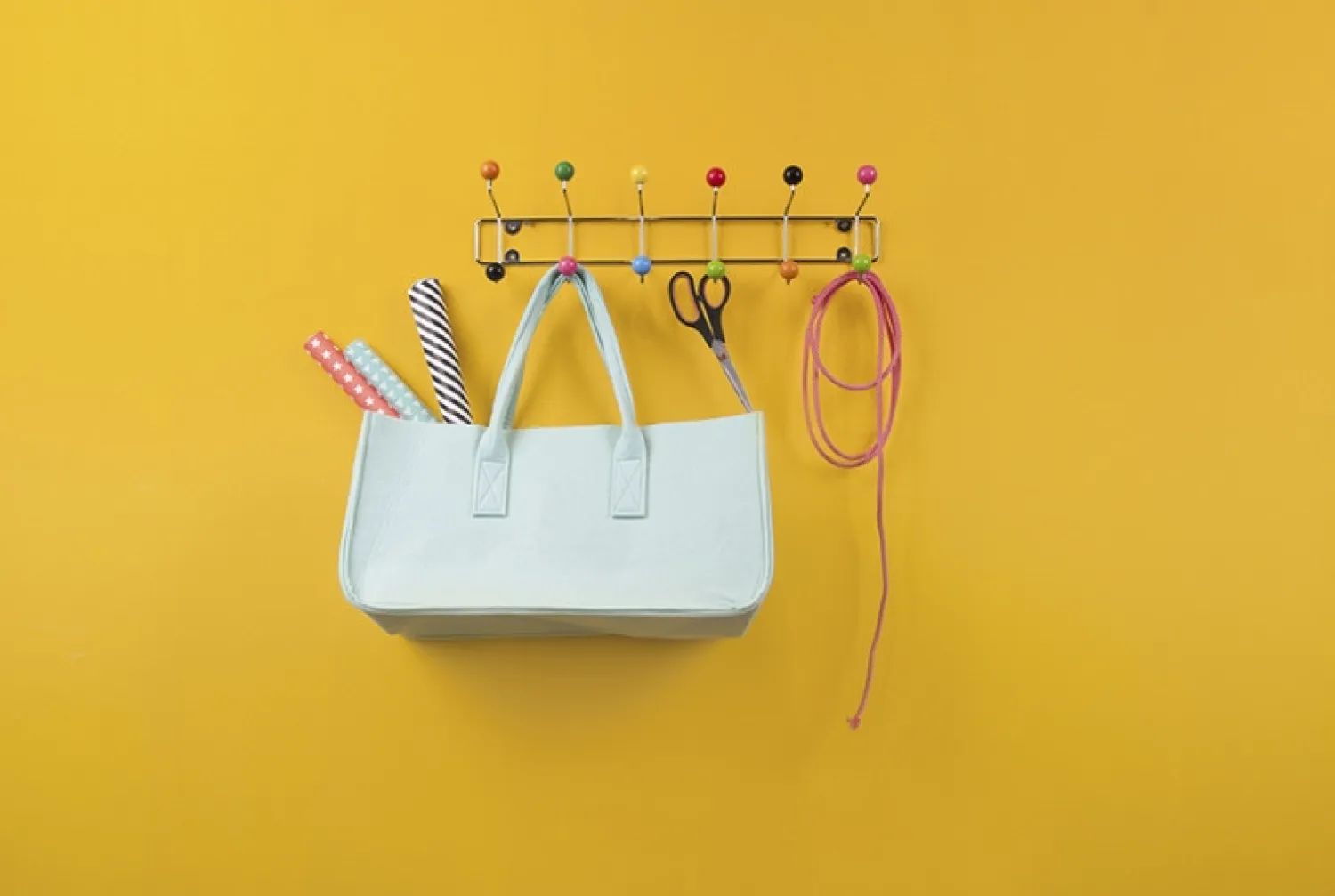 - Hat rack Saturnus with coloured assorted balls XL*Present time Sale