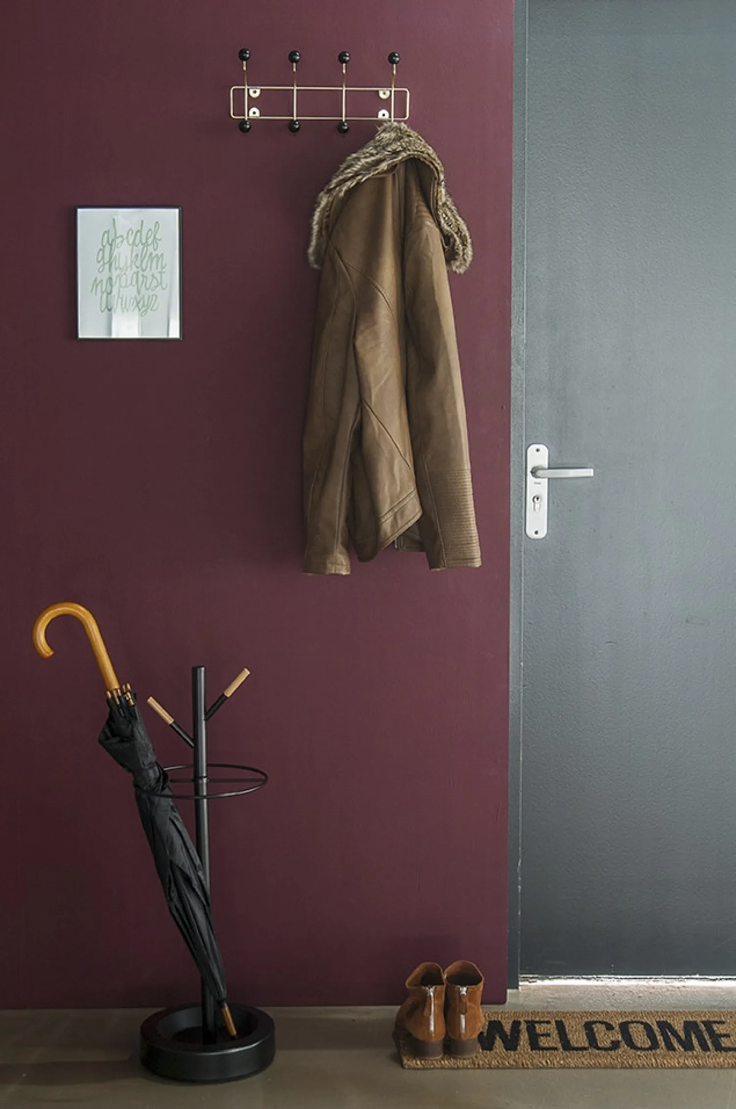 - Hat rack Saturnus gold w. black balls^Present time Best