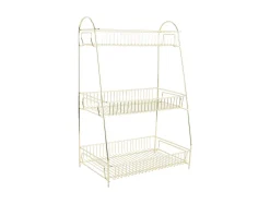 - Kitchen rack Tidy large iron gold plated^Present time Clearance