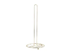 - Kitchen roll holder Wired metal gold plated*Present time