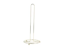 - Kitchen roll holder Wired metal gold plated*Present time