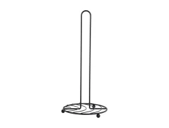 - Kitchen roll holder Wired metal black^Present time