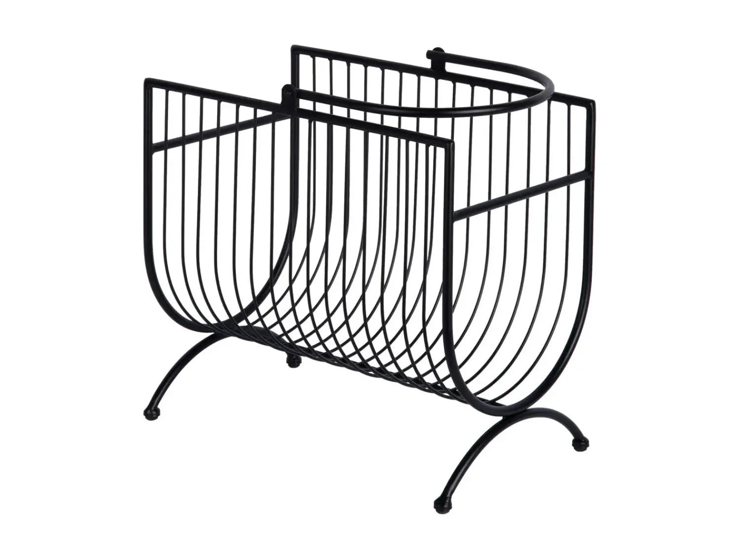 - Magazine rack Riqueza black*Present time Sale