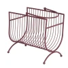 - Magazine rack Riqueza burgundy red^Present time Hot