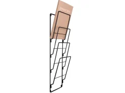 - Magazine rack steel wire matt black^Present time Hot