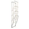 - Magazine rack steel wire gold plated*Present time Hot