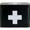 - Medicine storage box medium metal matt black^Present time New