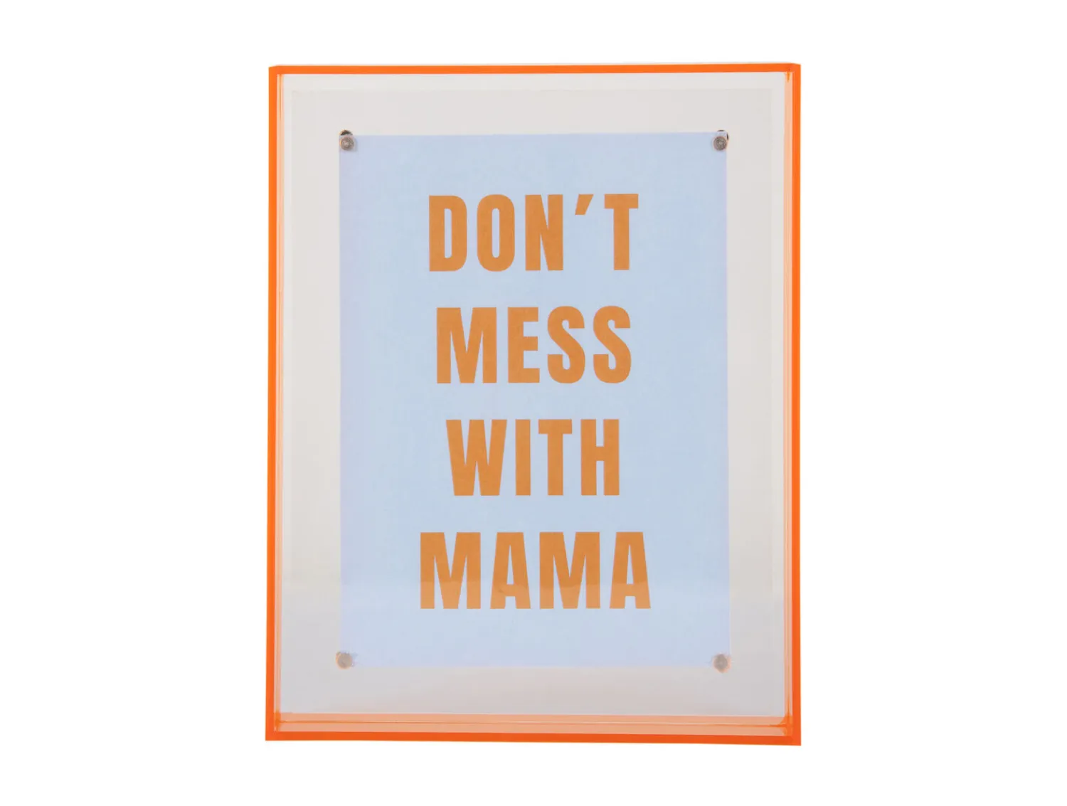 - Photo frame Gayo Large acrylic bright orange*Present time Clearance