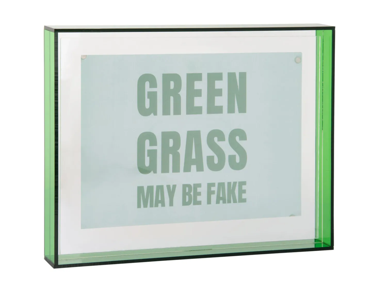 - Photo frame Gayo Large acrylic dark green^Present time Sale