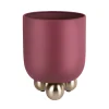- Plant pot Estilo large dark mauve*Present time New