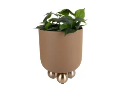 - Plant pot Estilo medium mocha brown^Present time Outlet