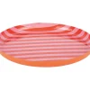 - Plate Animado medium bright orange w. soft pink*Present time New