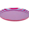 - Plate Animado large bright pink w. soft blue*Present time Online