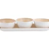 - Snack set Puro bamboo white*Present time Hot