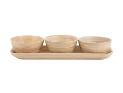 - Snack set Puro bamboo natural^Present time