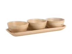 - Snack set Puro bamboo natural^Present time