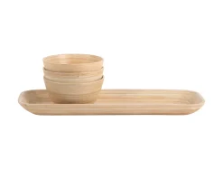 - Snack set Puro bamboo natural^Present time