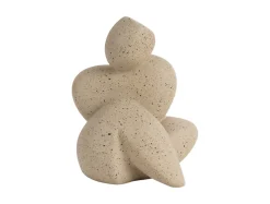 - Statue Abstracto Tip small soft brown*Present time Clearance