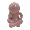 - Statue Amigo Sitting medium soft pink*Present time