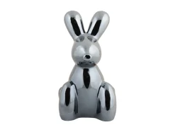 - Statue Balloon Bunny large ceramic black plated^Present time Clearance