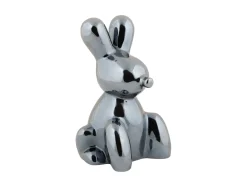 - Statue Balloon Bunny ceramic black plated^Present time Discount