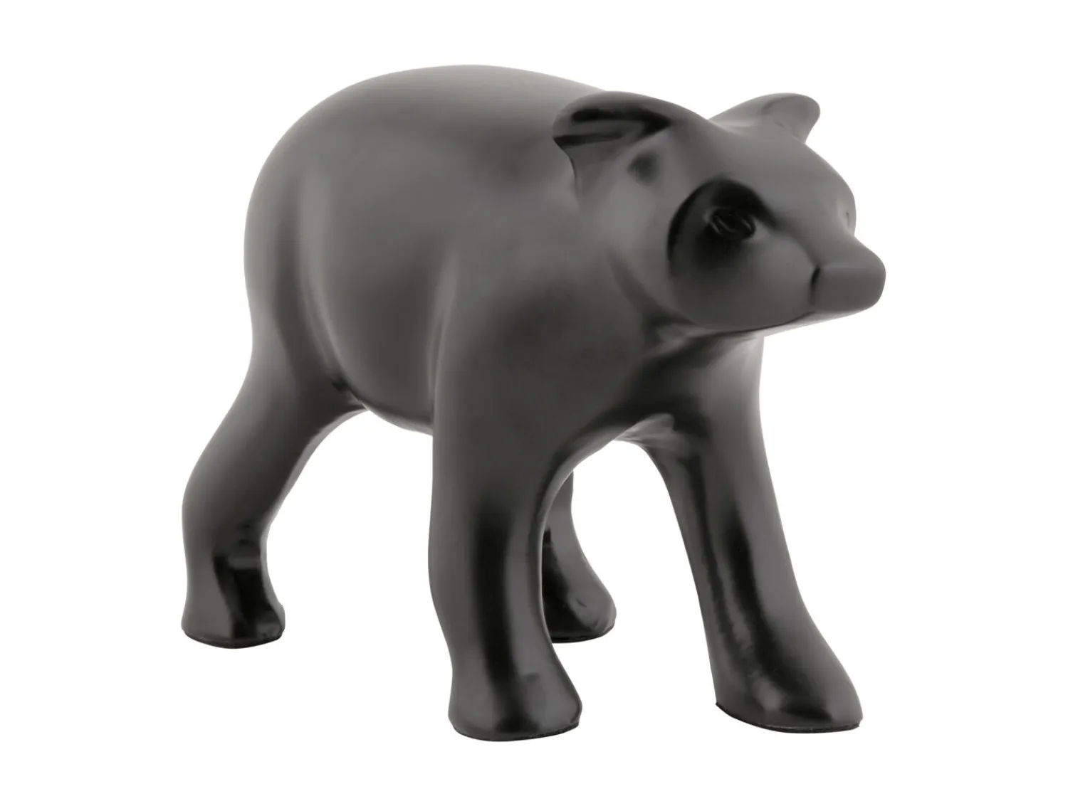 - Statue Bear metal matt black^Present time