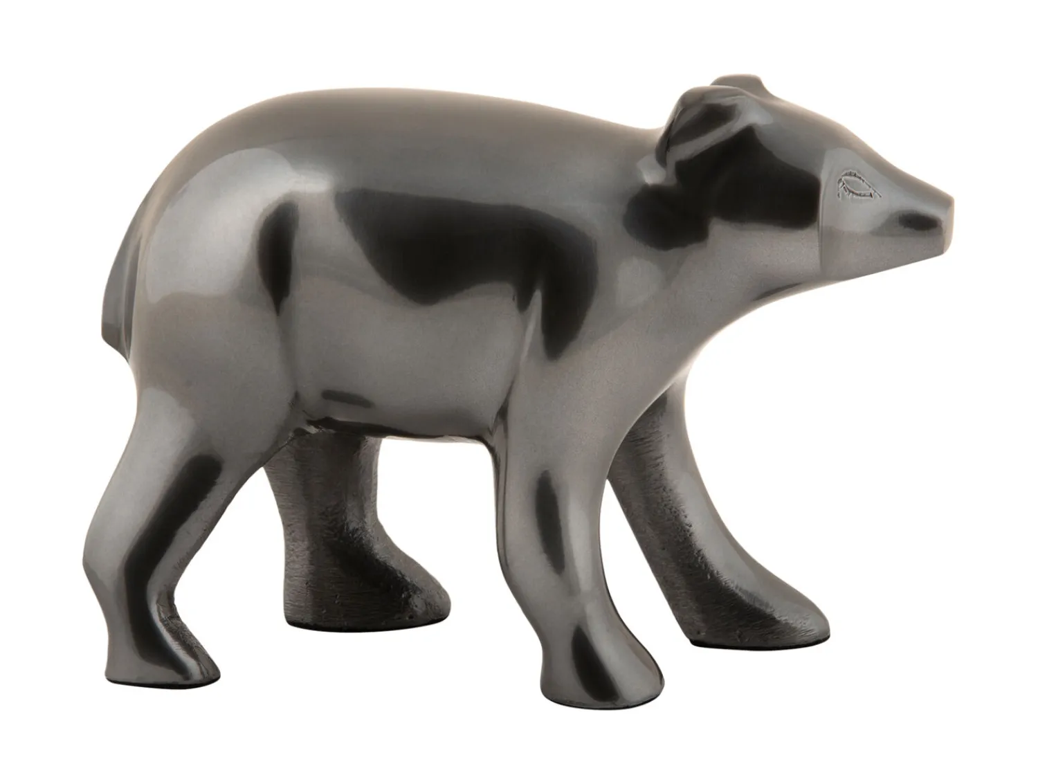 - Statue Bear metal gun metal*Present time Sale