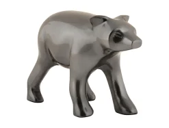 - Statue Bear metal gun metal*Present time Sale