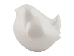 - Statue Fat bird metallic white^Present time Discount