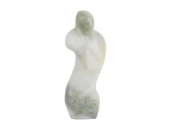 - Statue Female abstract marble himalayan green^Present time Sale