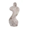- Statue Female abstract marble brown^Present time Sale
