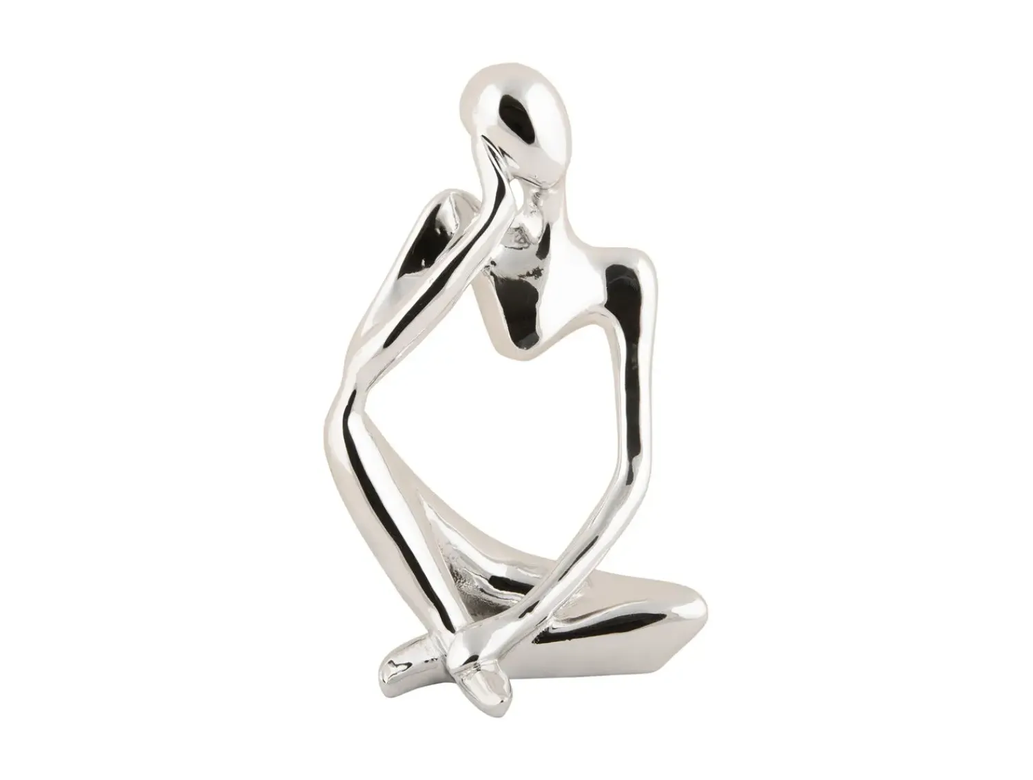 - Statue Imagine polyresin chrome plated^Present time Online