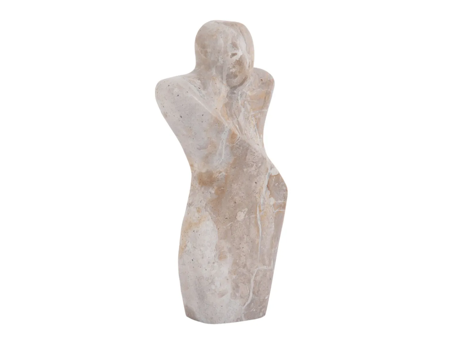 - Statue Male abstract marble brown^Present time Discount