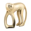 - Statue Monkey metal gold plated*Present time Discount