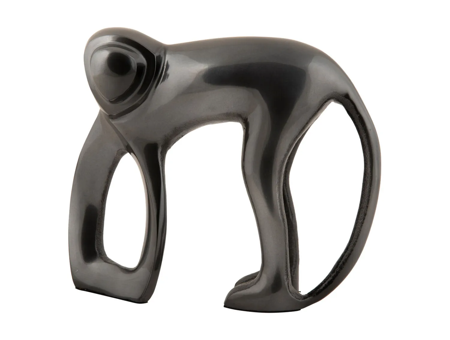 - Statue Monkey metal gun metal*Present time Outlet