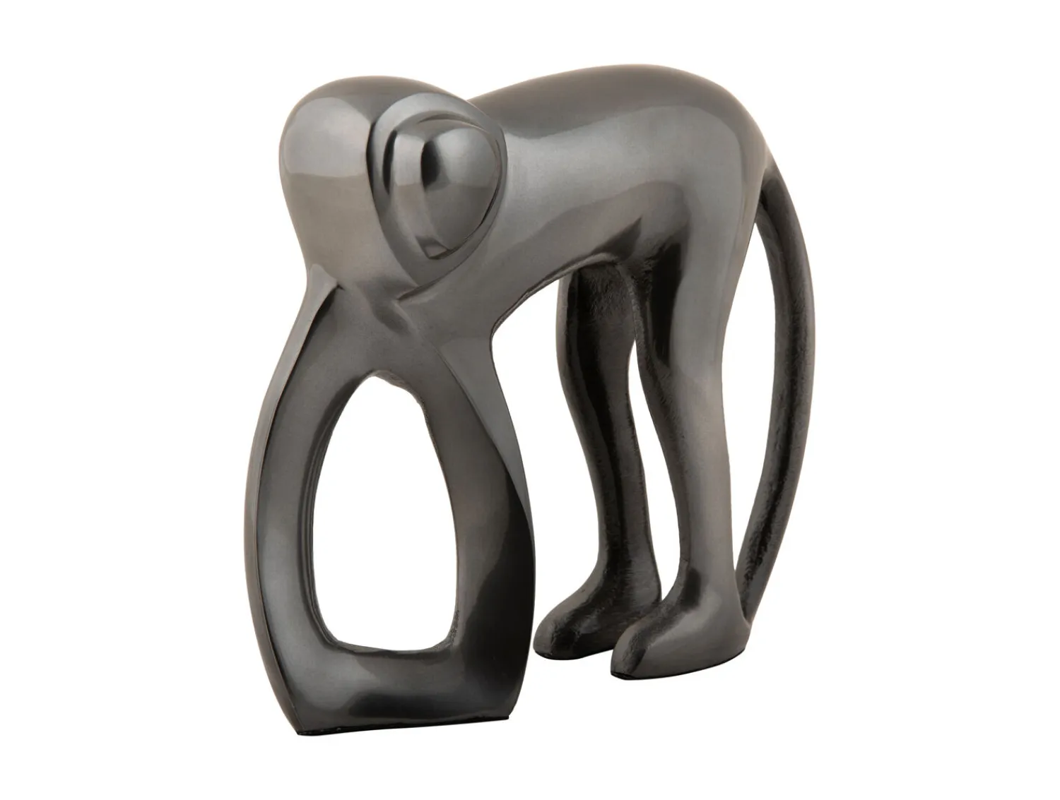 - Statue Monkey metal gun metal*Present time Outlet