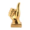 - Statue Okay ceramic gold plated^Present time