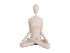 - Statue Open Lotus light grey*Present time Sale