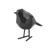- Statue Origami bird small polyresin matt black*Present time Clearance