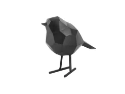 - Statue Origami bird small polyresin matt black*Present time Clearance