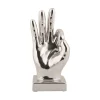 - Statue Perfecto ceramic chrome plated^Present time Clearance