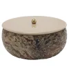 - Storage box Mosaic Marble brown*Present time Hot