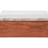- Storage box Acacia large brown marble lid^Present time