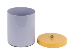 - Storage jar Double Funky small soft purple w. bright yellow^Present time Outlet