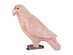 - Storage jar Bird soft pink*Present time Clearance