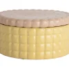 - Storage jar Biscuit Box large soft yellow^Present time Best