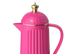 - Thermos bottle Crown bright pink*Present time Online