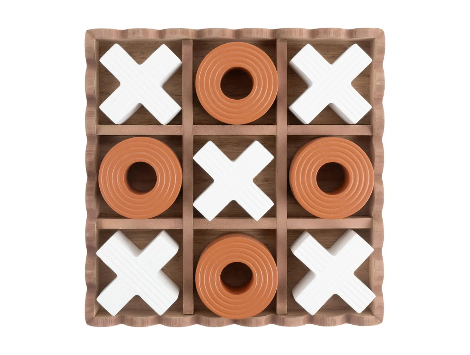 - Tic Tac Toe brick orange^Present time Hot